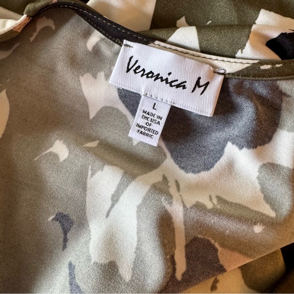 NWT Veronica M Sonora kimono sleeve dress L - Picture 9 of 13